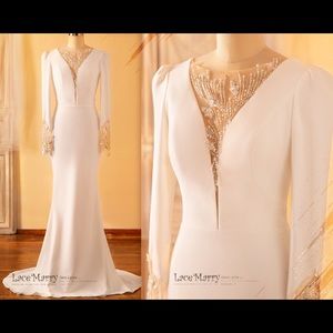 Lace Marry Wedding Dress